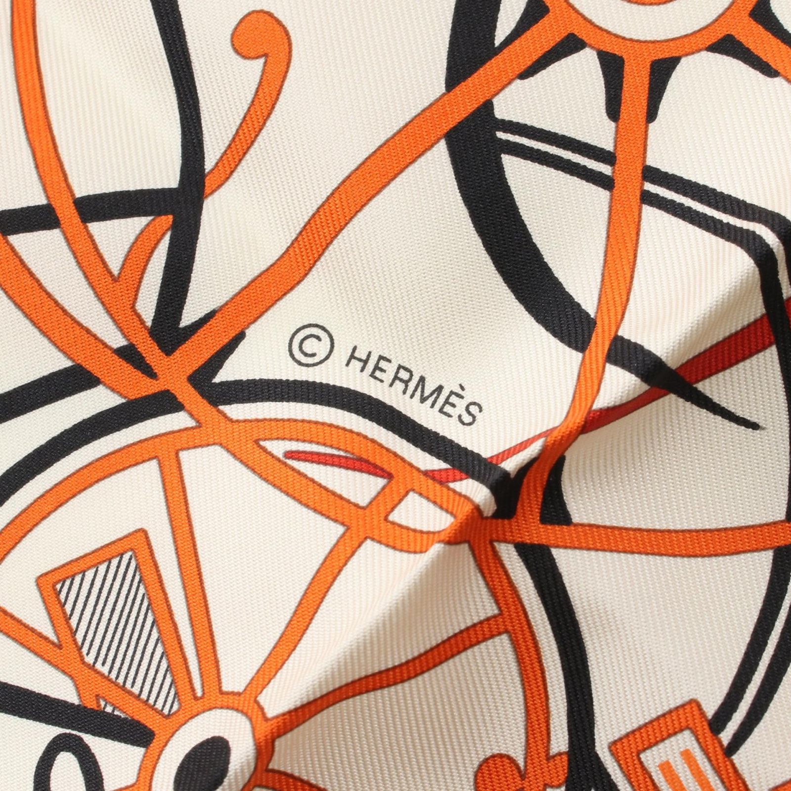 エルメス HERMES スカーフ カレ90 COMPLICATION EQUESTRE シルク