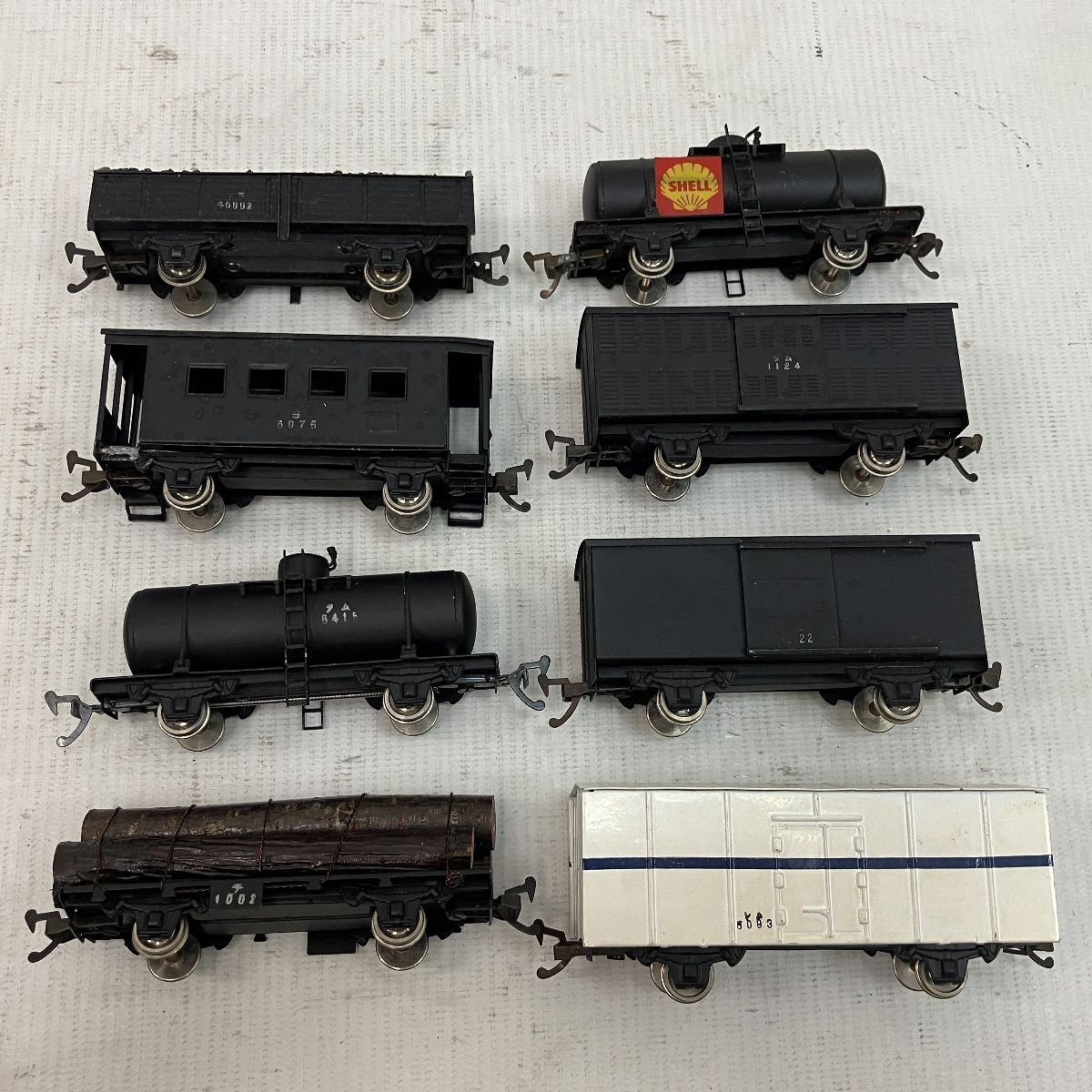 TER ENDO High Class Model FREIGHT CARS 貨車 HOゲージ 8点