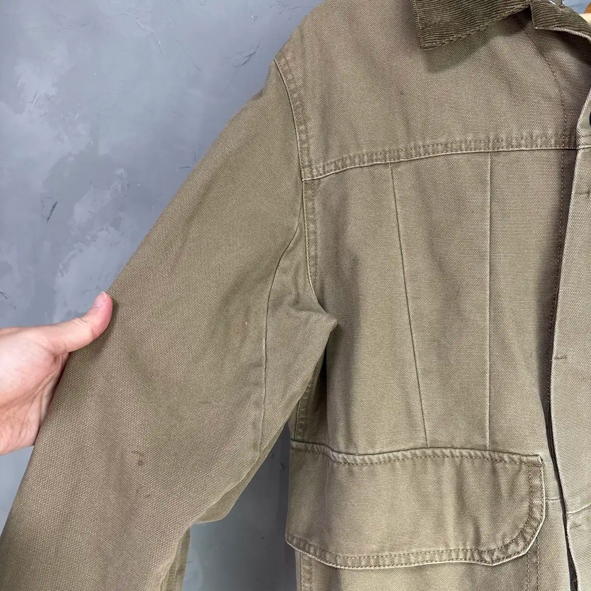ワークジャケット カーキ