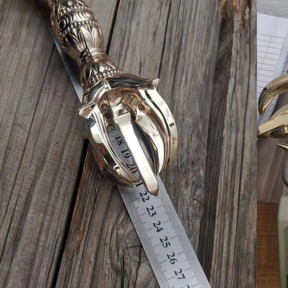 密教法具 寺院仏具」極上品 真言宗 弘法大師 五鈷杵 響銅製 磨き仕上げ - メルカリ