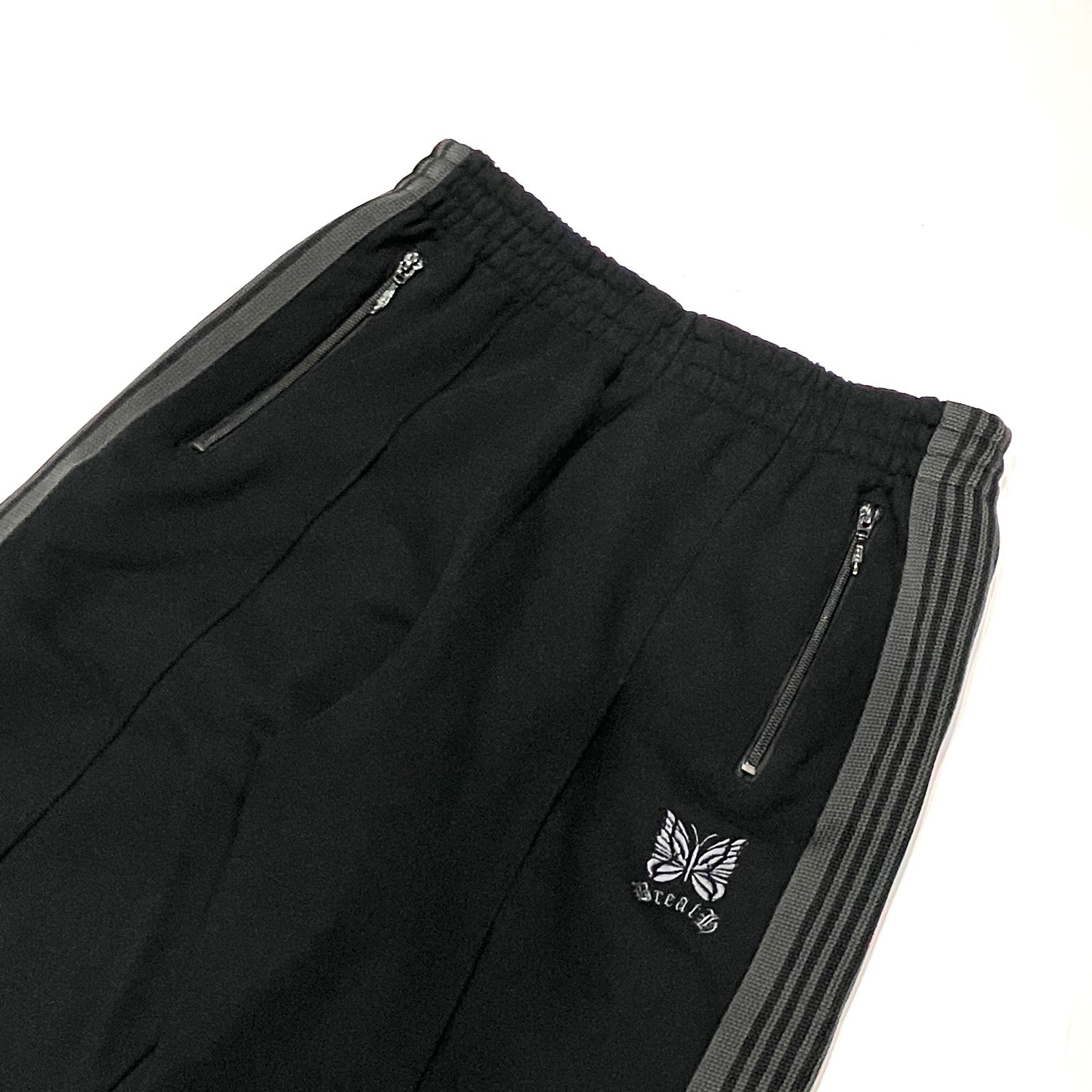 BREATH ブレス × Needles ニードルス スウェットパンツ トラックパンツ QV 1588 ブラック グレー XS