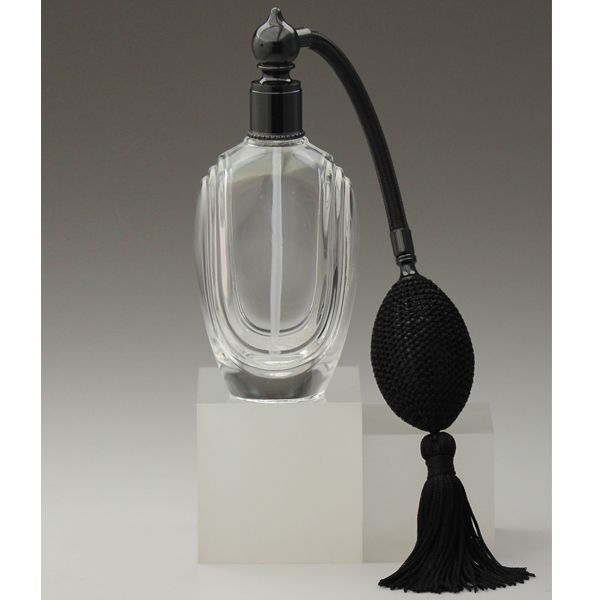 ヒロセ アトマイザー 卓上 バルブ アトマイザー 50ML フランス製 香水瓶 メンズアトマイザー kuro 409853 BB (50MLタクジョウCLBB) 50ml HIROSE ATOMIZER 新品 未使用