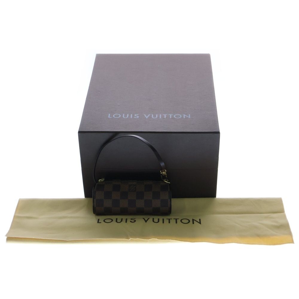 LOUIS VUITTON (ルイヴィトン) パピヨン30 ダミエ PVC レザー