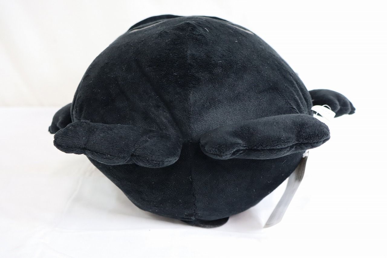 新品 ハンギョドン アベイル 黒 マスコットチャーム ぬいぐるみ ブラック ◇ハンギョドン わくわくブラックフライデー BIGぬいぐるみ