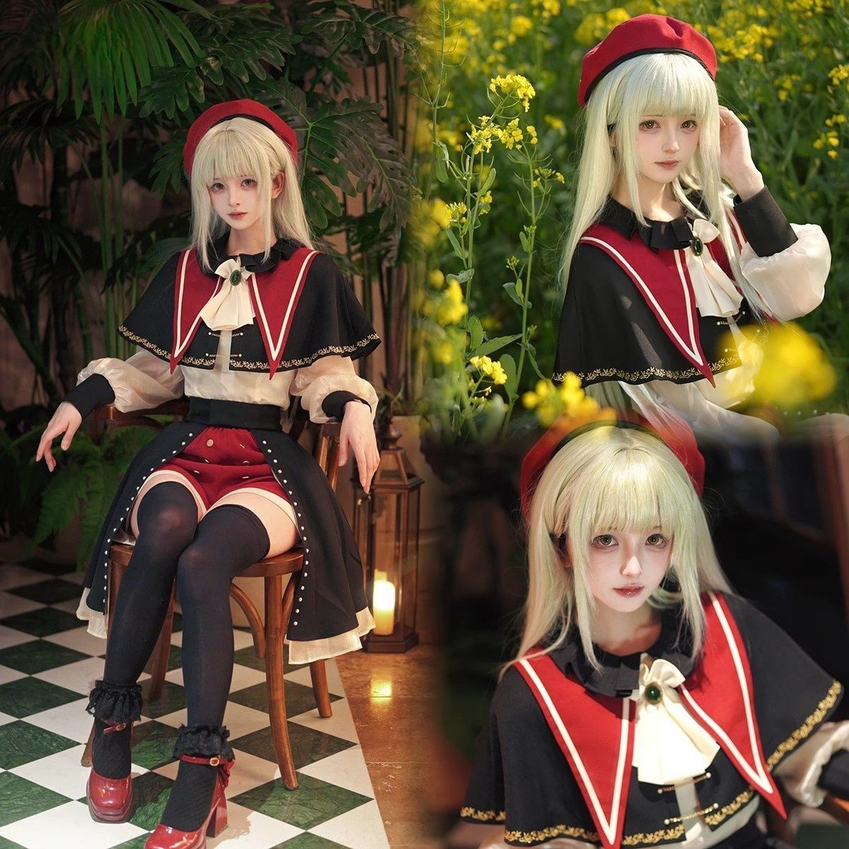 Amazon | MMCOS バンドリ！ BanG Dream! 若葉 睦 コスプレ衣装