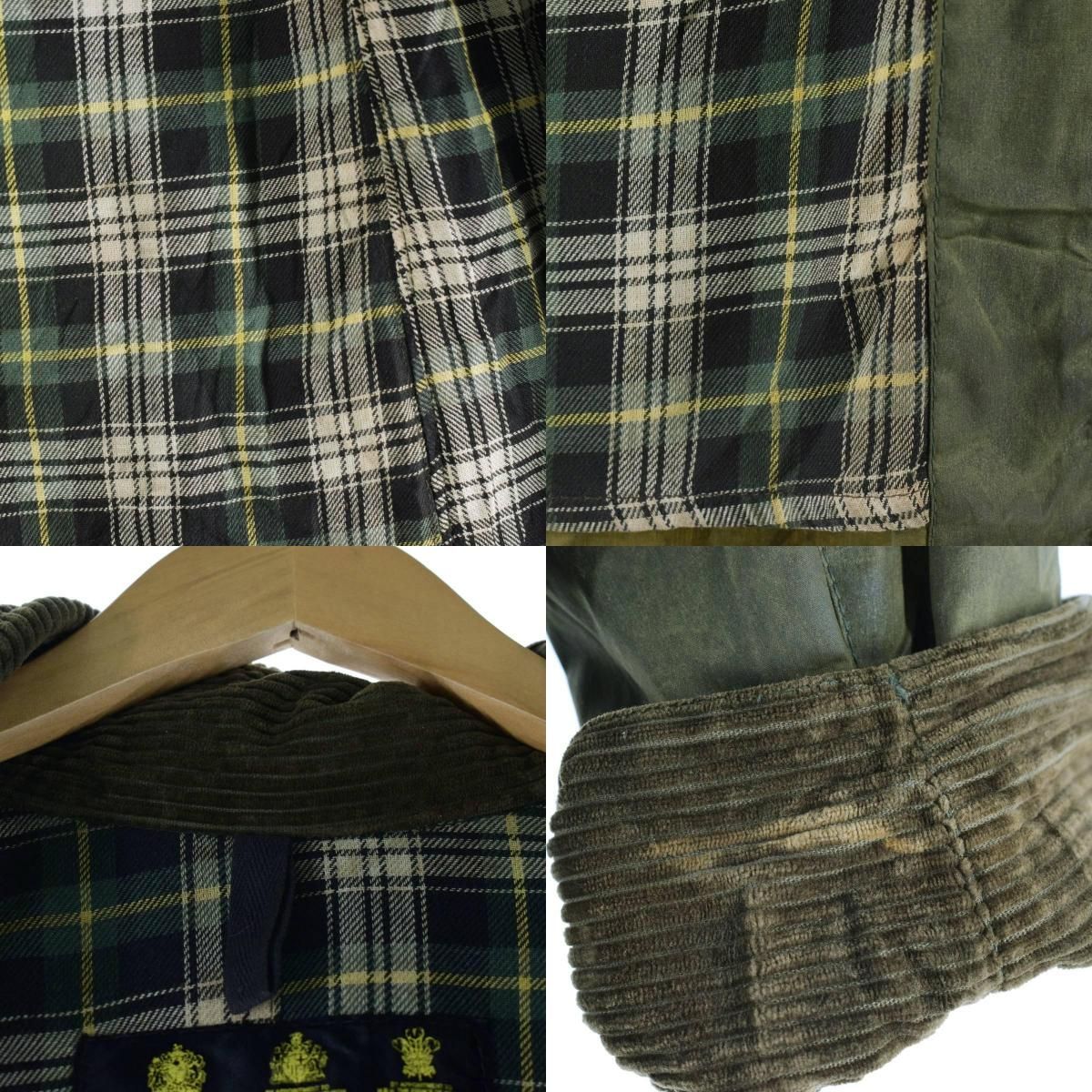 古着 90年代 バブアー Barbour TRENCH COAT トレンチコート 旧3