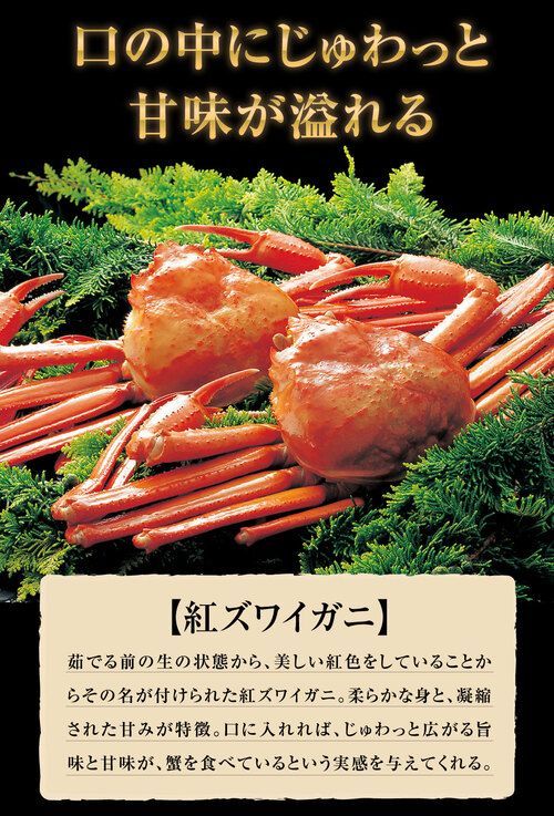 紅ズワイガニ ボイル