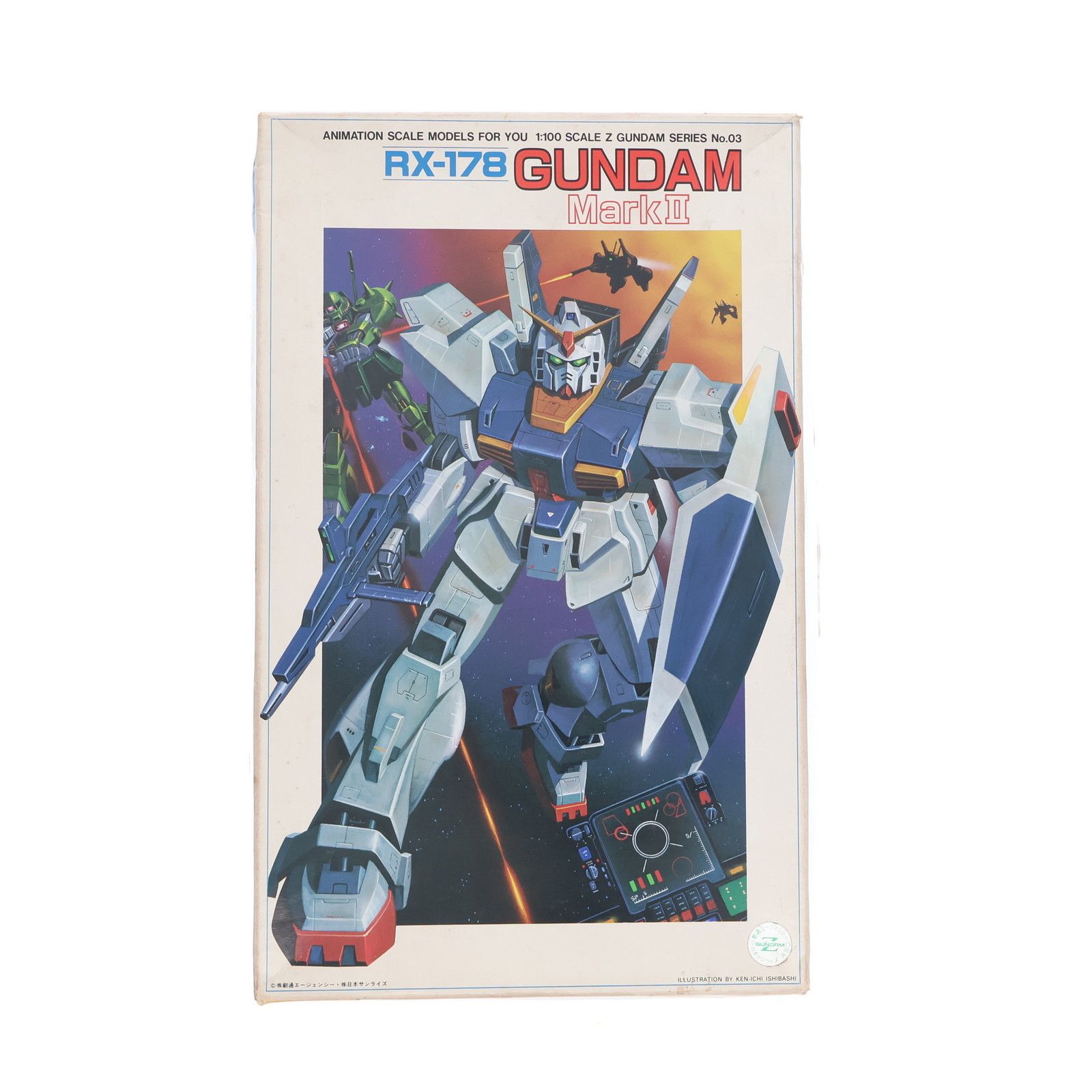 BANDAI - 1/100 RX-178 ガンダムマークII 機動戦士Zガンダム シリーズ No.03 プラモデル(0503753) バンダイ 1/100 RX-178 ガンダムマークII 機動戦士Zガンダム シリーズ No