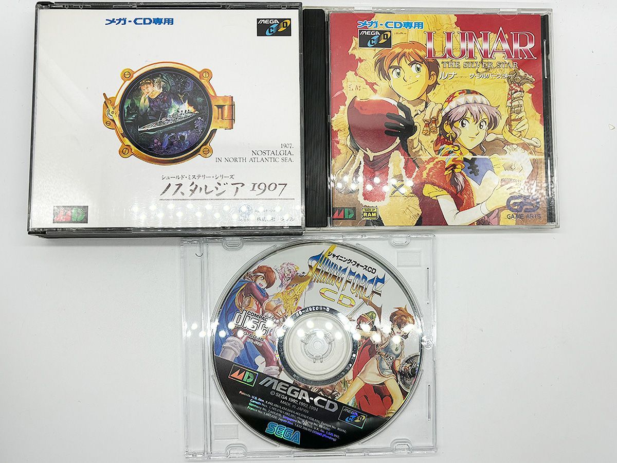 CDケース付・動作確認済・送料込シャイニングフォースCD 、ルナ・ザ