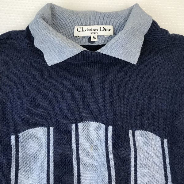 Christian Dior SPORTS☆襟付きニットトップス/セーター/ゴルフ