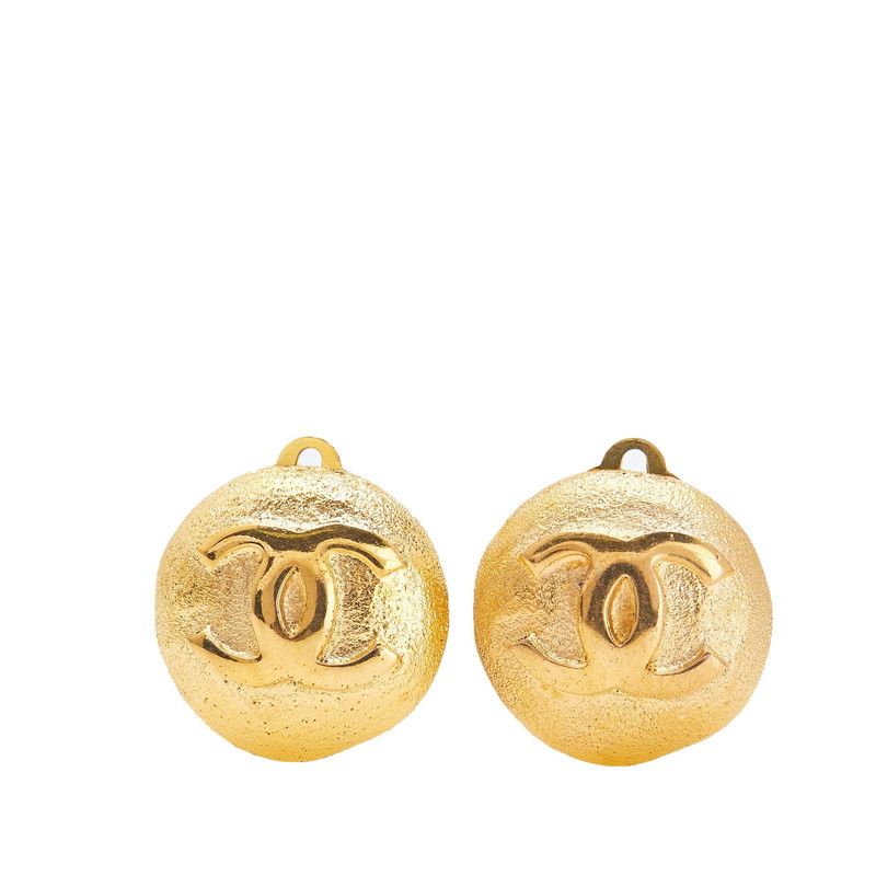 シャネル ヴィンテージ ココマーク ラウンド ゴールド メッキ レディース CHANEL 222-30867