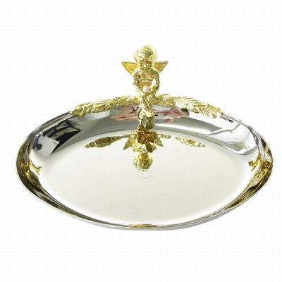 【新品】MIKIMOTOミキモト　アクセサリートレイ　エンジェル　箱付き ミキモト MIKIMOTO 美品 アクセサリートレイ 小物入れ 天使