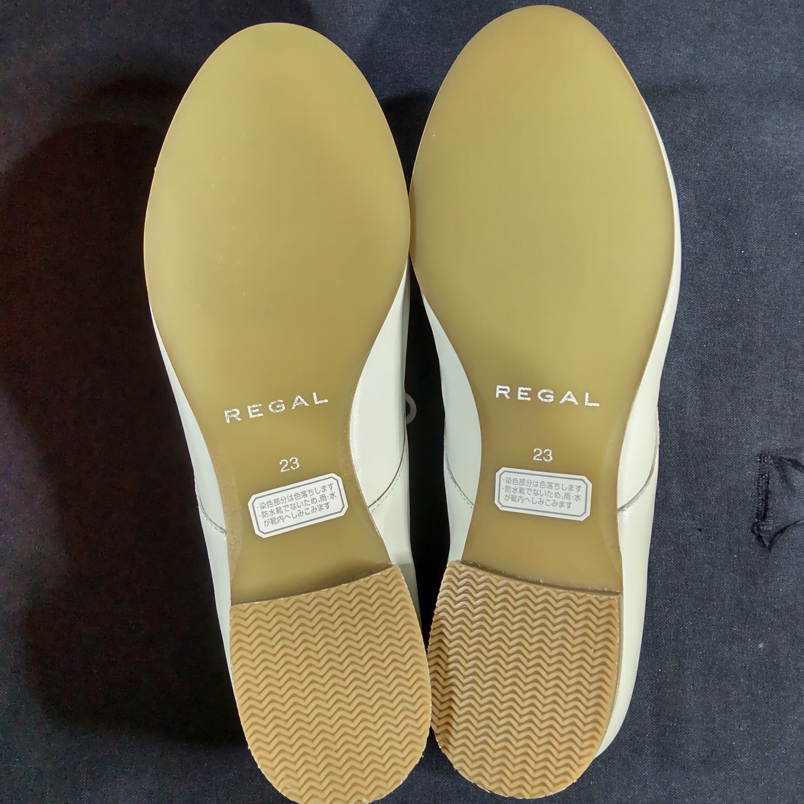 新品 REGAL リーガル オックスフォード レースアップシューズ ホワイト 