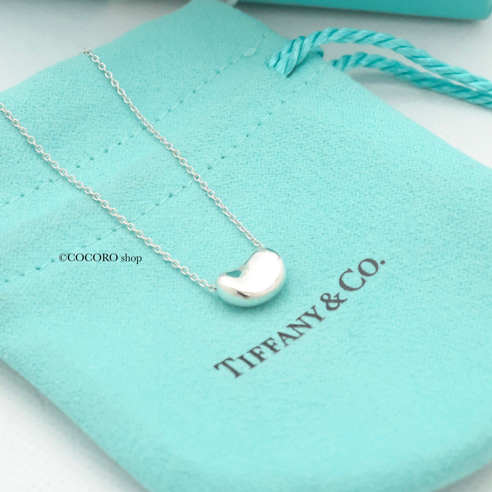 ティファニー TIFFANY-Co. スモール ビーン エルサペレッティ ネックレス AG925