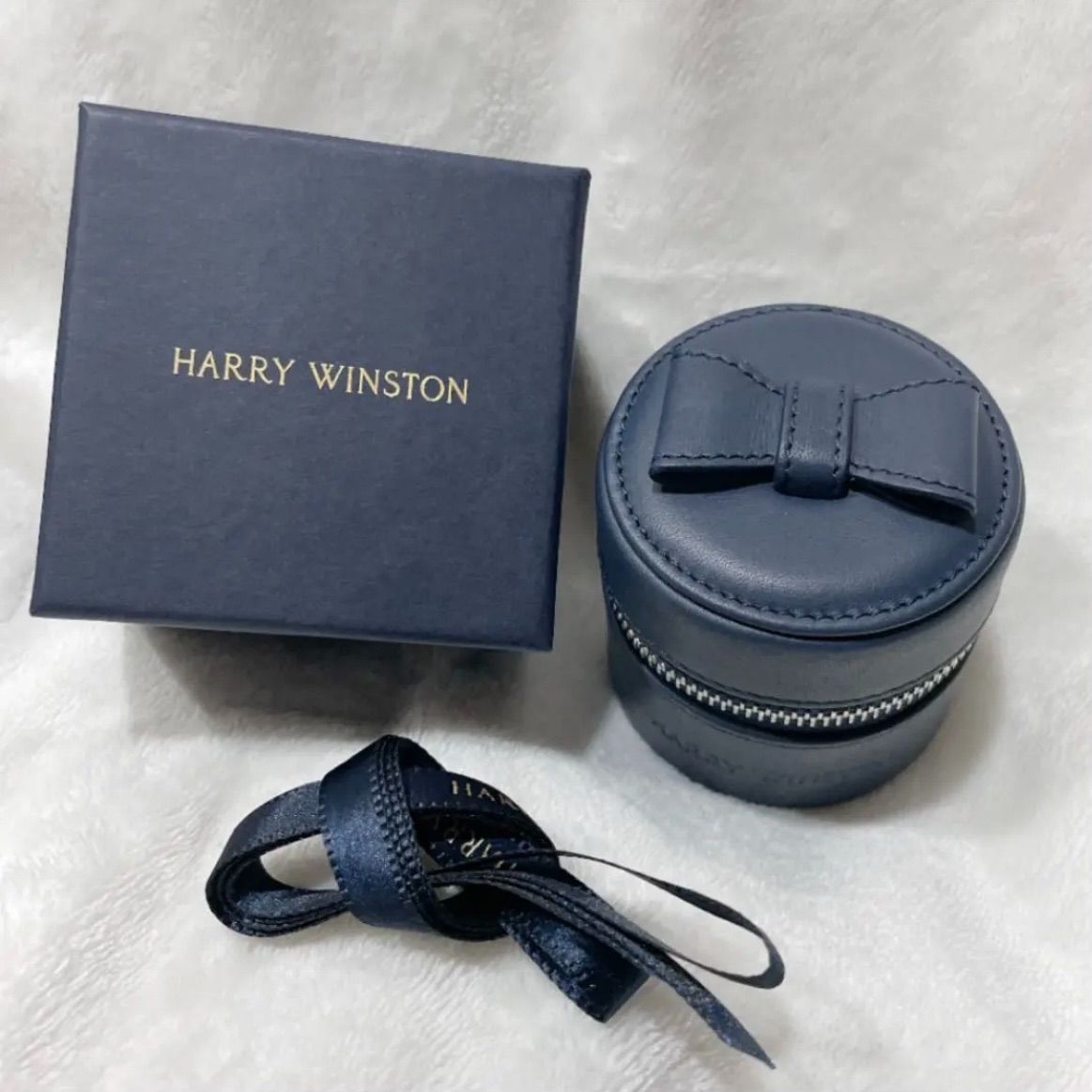 HARRY WINSTON ハリーウィンストン リングケース リボン リング - メルカリ