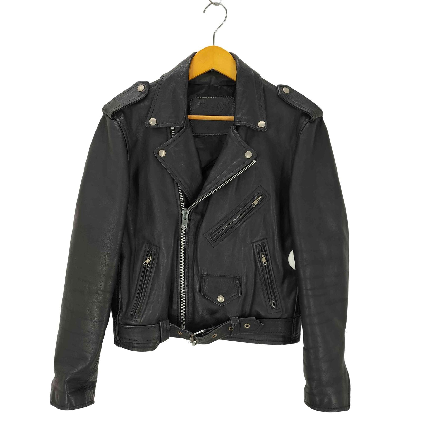 ユーズドフルギ USED古着 ダブルライダースジャケット メンズ ONE SIZE 