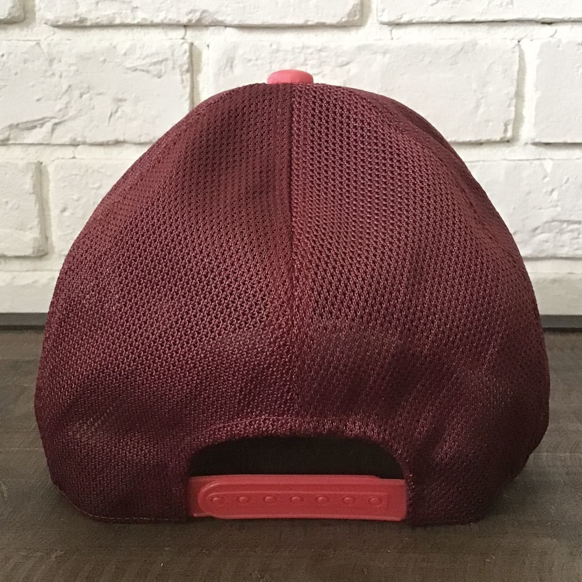 BAPE STA スワロフスキー キャップ Red a bathing ape bapesta