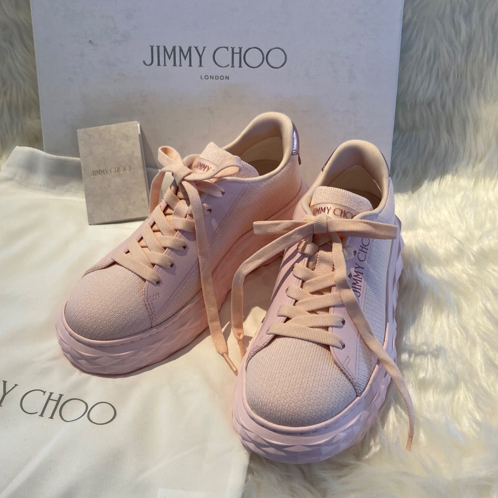 ✨未使用品✨ JIMMY CHOO ジミーチュウ ダイヤモンド ライト マキシ F