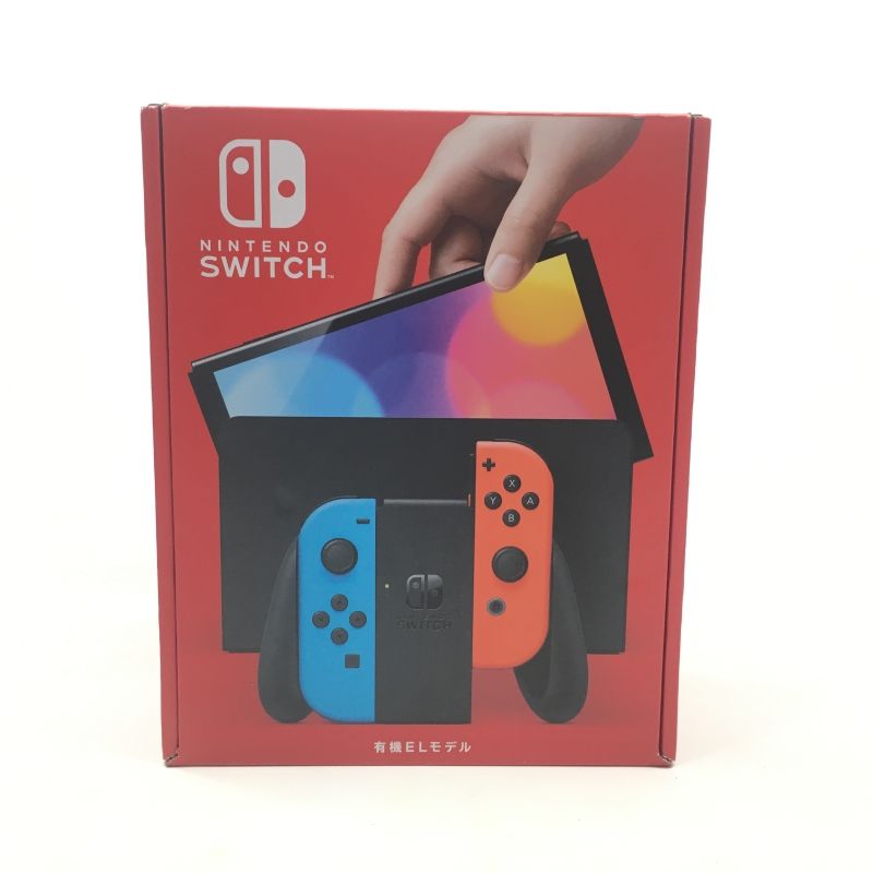 01w-1036 〇 未使用品 Nintendo Switch本体 有機ELモデル Joy-Con(L)ネオンブルー/(R)ネオンレッド  ニンテンドースイッチ 【中古品】 - メルカリ