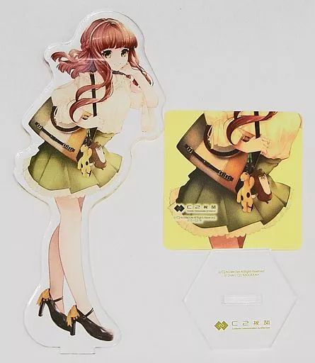 雑貨　De Ruyter 公式アクリルスタンド＆限定公式シール 「艦隊これくしょん～艦これ～ サンリオピューロランド×C2機関 キリンボクカワランド」 提督専用フリーパス特典 中古】雑貨 De Ruyter 公式アクリルスタンド＆限定公式シール