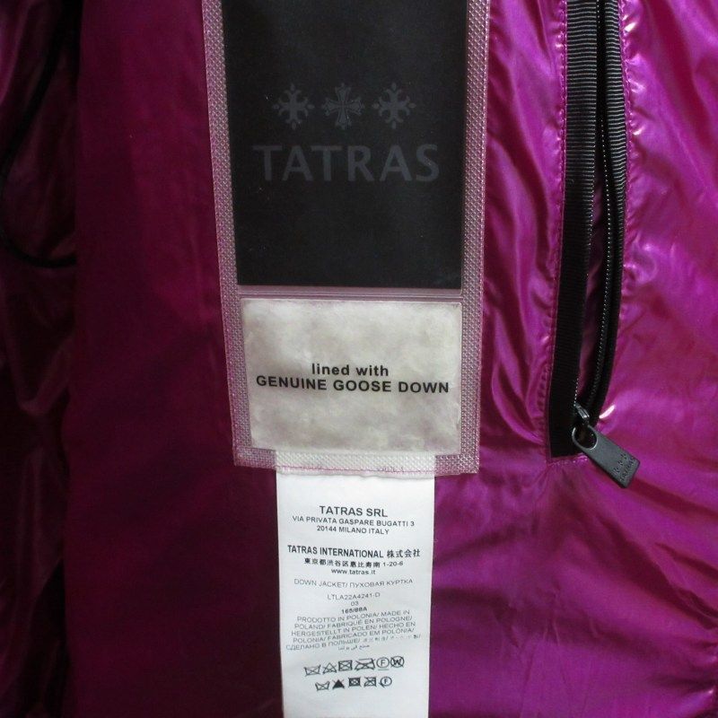 タトラス TATRAS 美品 22AW LIMANDA リマンダ ダウンコート ロング ラクーンファー ブラック 黒 03 約Lサイズ  LTLA22A4241-D IBO52 - メルカリ