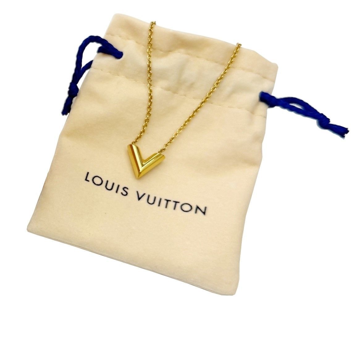 LOUIS VUITTON ルイ ヴィトン ネックレス エセンシャルV M61083 LE0270