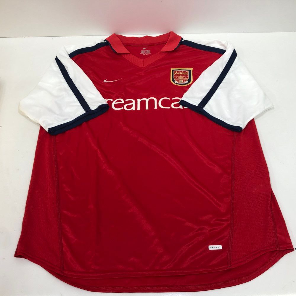 Nike アーセナルDreamcast赤/白　ユニフォーム 07w6429☆ ナイキ NIKE アーセナル Arsenal Dreamcast