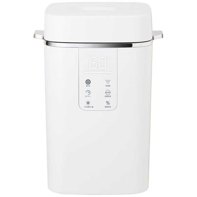 送料無料 ♥ 未開梱 シィーネット 上部給水湿度センサースチーム加湿器 木造8.5畳|鉄筋14畳 ホワイト スチーム式 CDKNX302WH