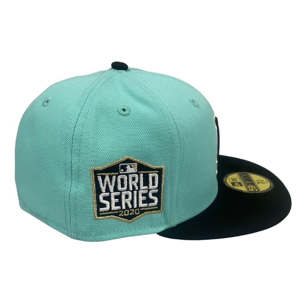 NEW ERA ニューエラ LA ドジャース キャップ ライトブルー×ブラック サイズ 7 3/8 正規品 / B6414