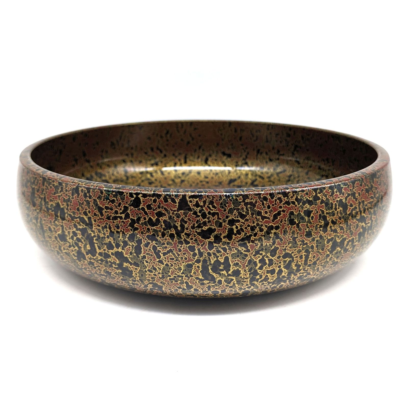 津軽塗（唐塗）バカ塗り・菓子器・漆器・伝統工芸・No.240606-53