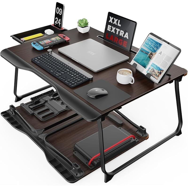 【特価商品】SAIJI 折りたたみテーブル ベッドテーブル ラップデスク ノートパソコンスタンド PCスタンド ノートパソコンデスク ミニテーブル ベッドテーブル PCパソコンテーブル ちゃぶ台 