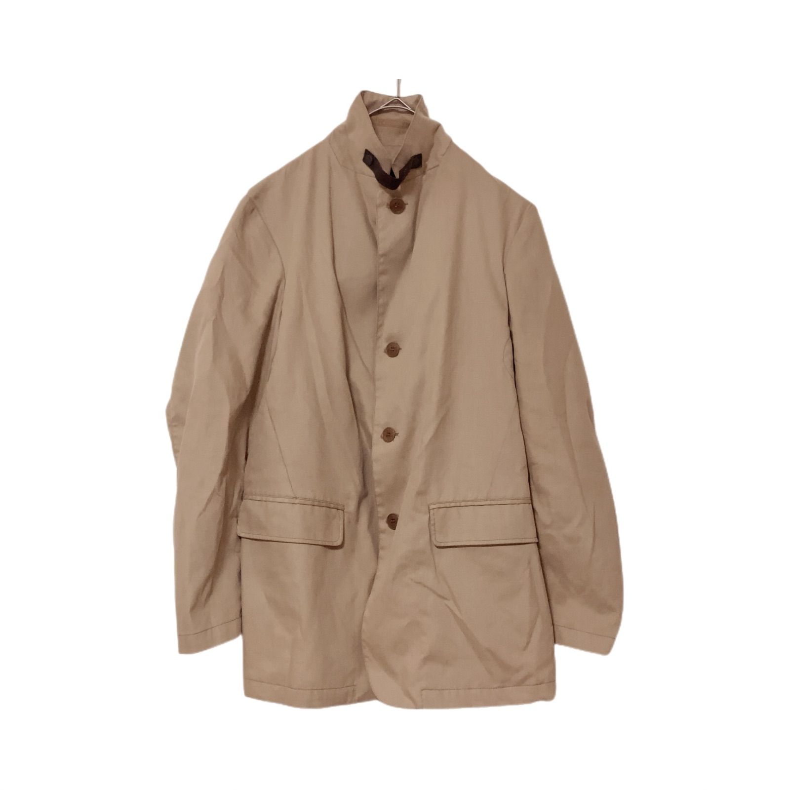 MONCLER　モンクレール　ステンカラーコート　スプリングコート　ベージュ MONCLER モンクレール ステンカラーコート スプリングコート