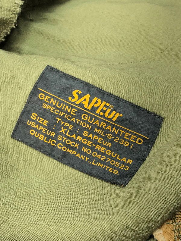 SAPEur M-65 Re:Make Cargo Pants サプール カ*ツ様 SAPEur M-65 Re:MAKE CARGO PANTS 新品 - メルカリ
