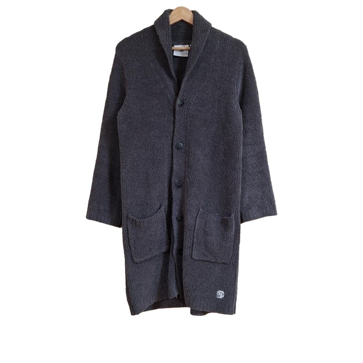 KASHWERE カシウエア コート サイズP M レディース - ダークグレー 長袖|パイル|冬