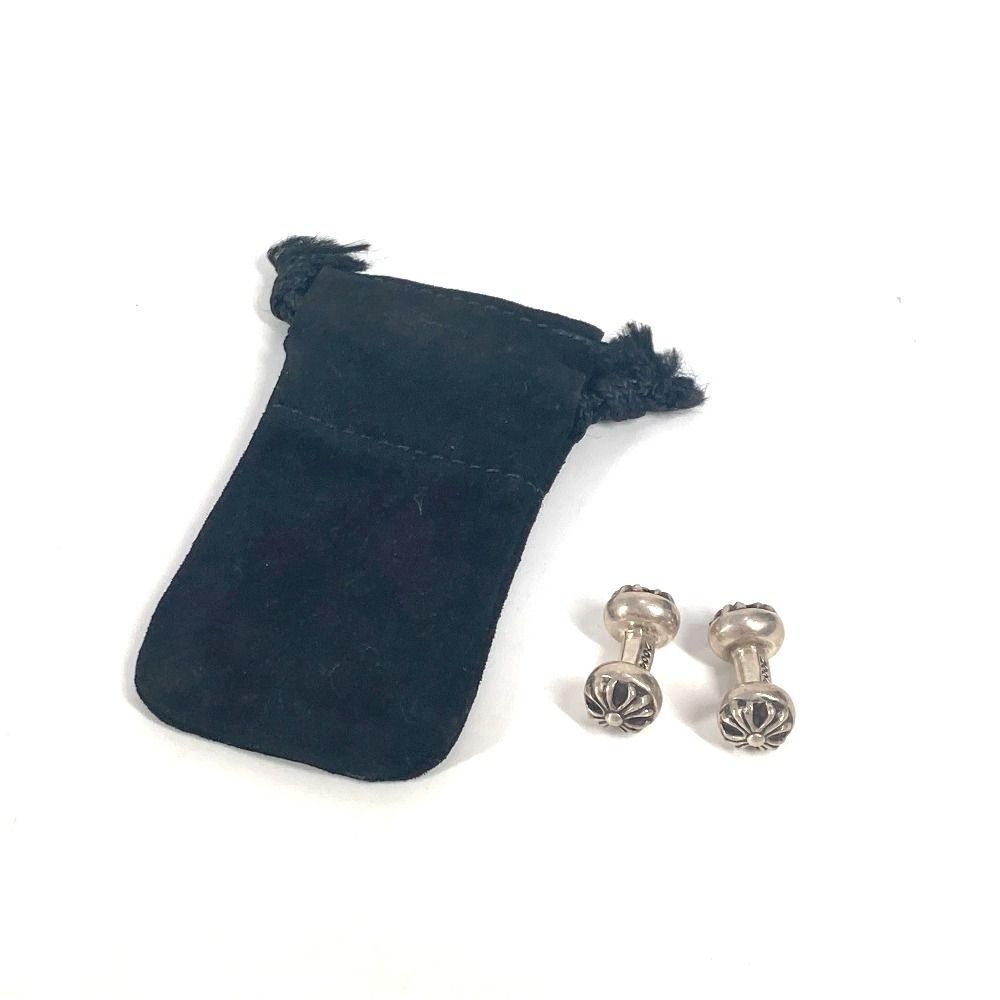 クロムハーツ CUFFS BARBELL/カフスバーベル クロスボール2個 148027-22227-4-1w.jpg