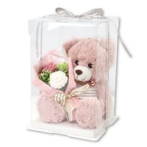 3営業日で発送 ソープフラワーベアー ルジュェ 2 12個アソート PK YE 色指定可 SH-016PK 入数 12