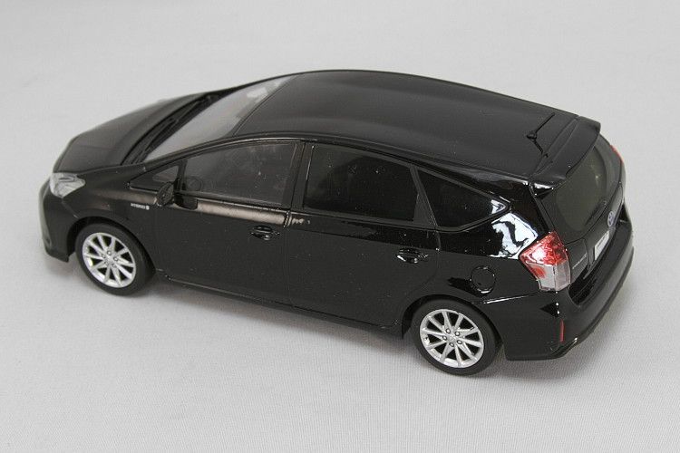 1/43 プリウス アティチュードブラックマイカ トヨタ特注 1/30 新型 トヨタ プリウス α アティチュードブラック