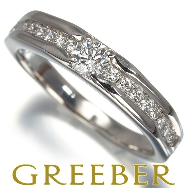 ダイヤ ダイヤモンド 0.207ct/0.14ct 特殊カット リング Pt900