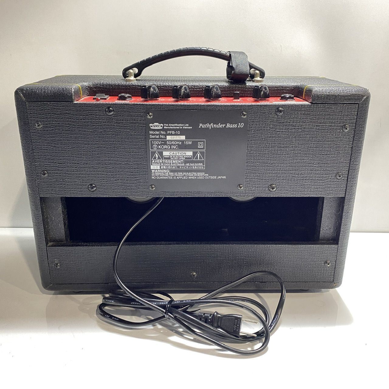 VOX Pathfinder Bass 10 ベースアンプ Pathfinder 10 Bass - Vox Amps