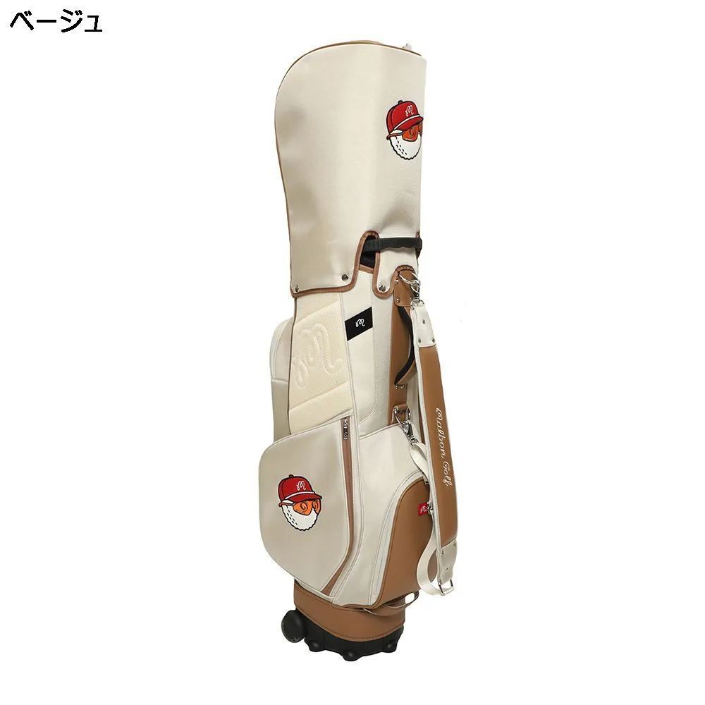 MALBON GOLF ゴルフバッグ キャスター付 キャディバッグ Malbon golf