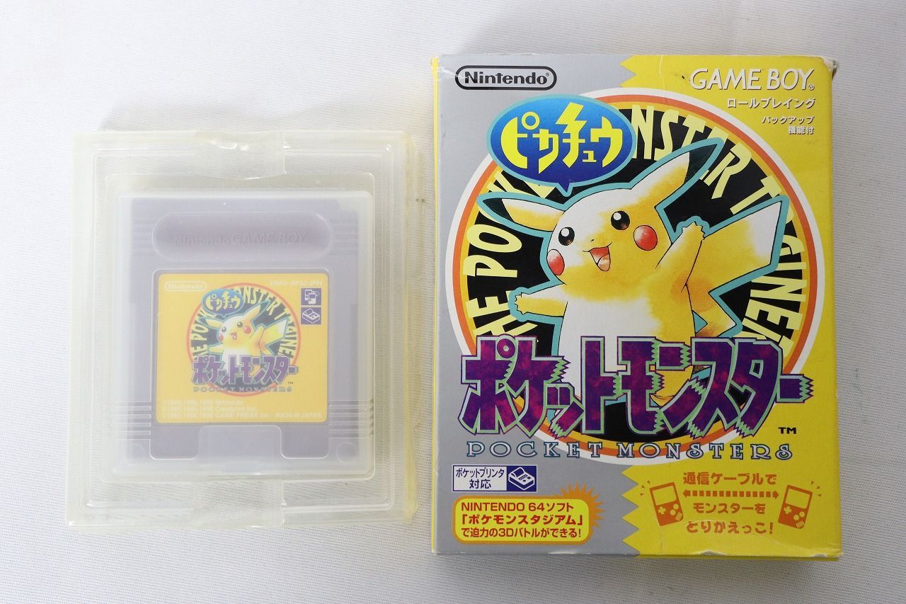 ポケットモンスター ピカチュウ　ゲームボーイ 極美品】ポケットモンスター ピカチュウ ゲームボーイ - メルカリ