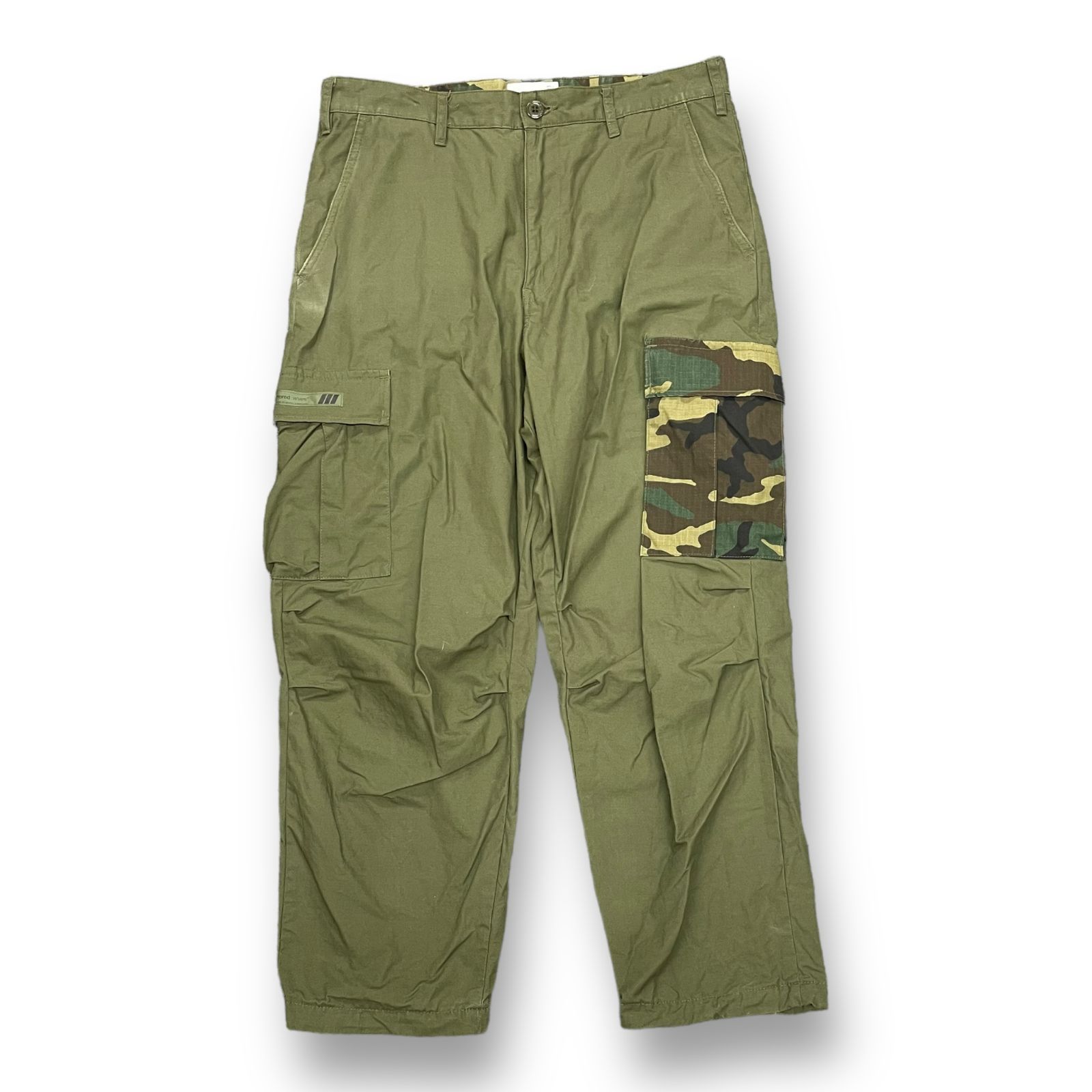 WTAPS 21AW JUNGLE STOCK TROUSERS COTTON RIPSTOP カーゴパンツ