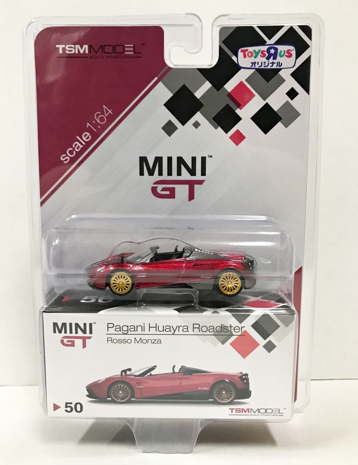 MINIGT Pagani Huayra Roadster RossoMonza