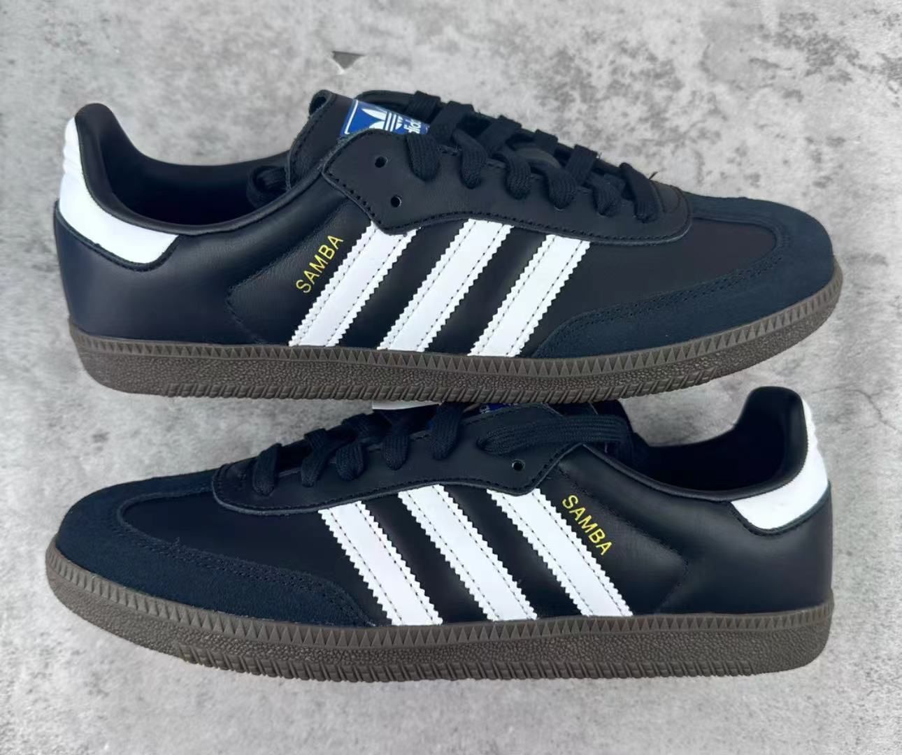 新品 adidasアディダス サンバ Samba OG ブラック White Gum Adidas Originals Samba black