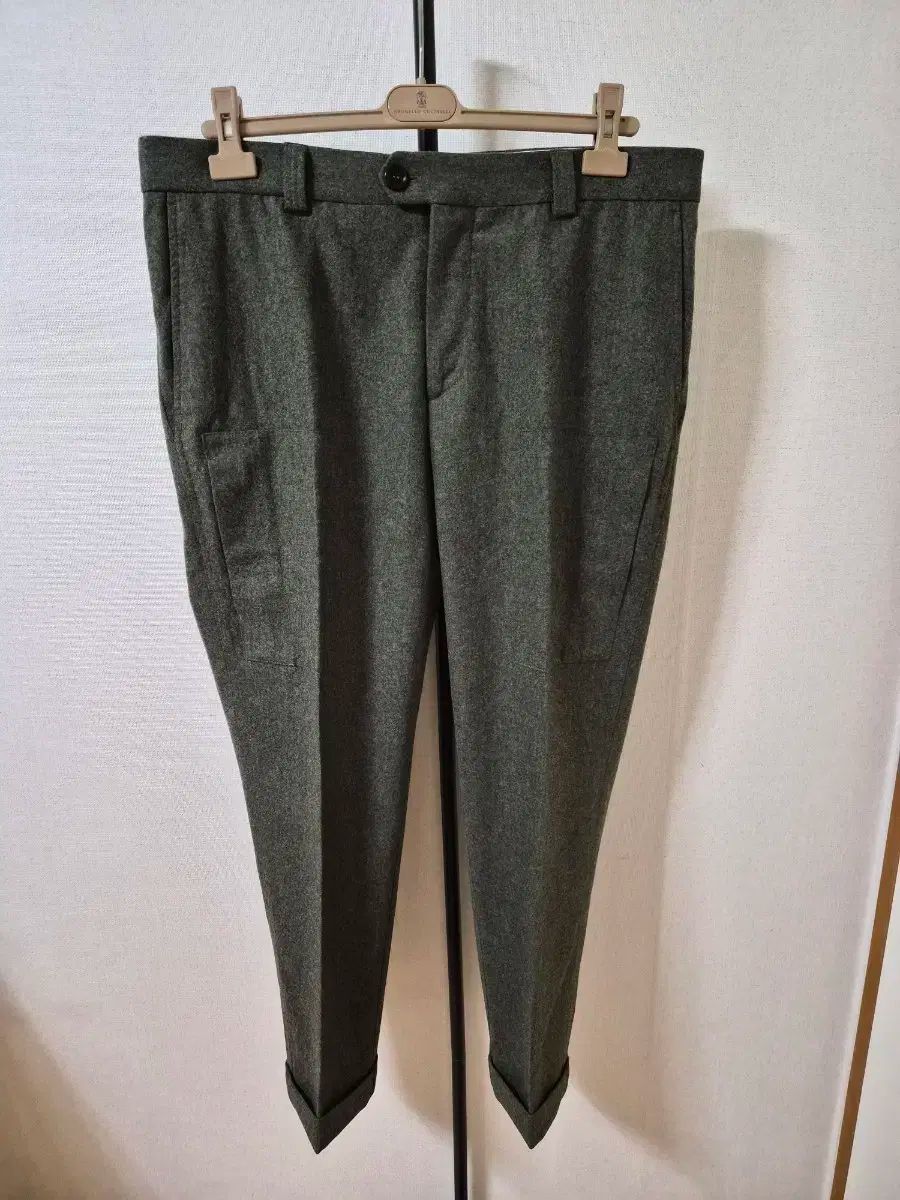 ブルネロ BRUNELLO CUCINELLI ブルネロクチネリ ウール パンツ 52