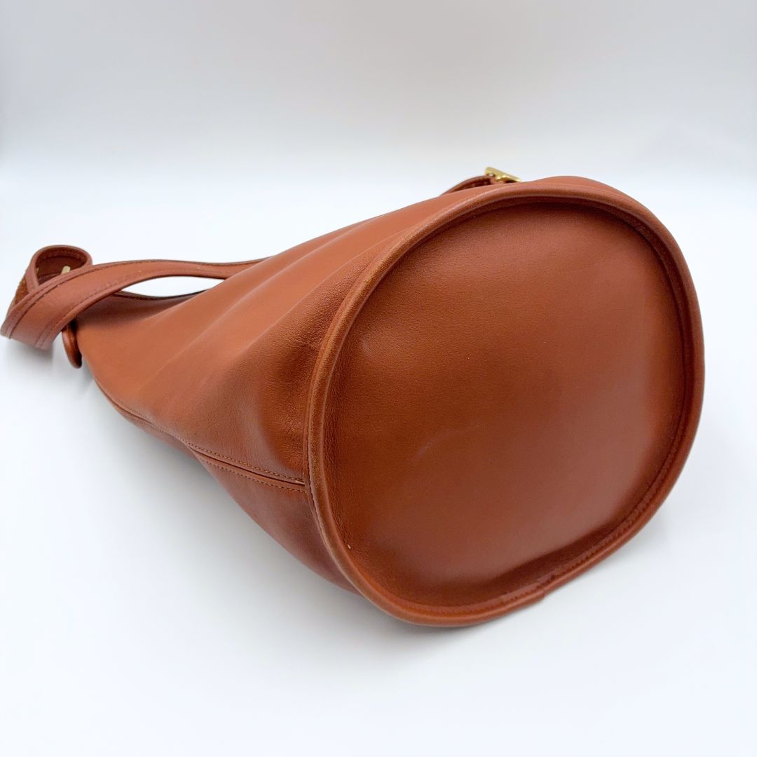 美品】COACH オールドコーチ ターンロック レザー ショルダーバッグ