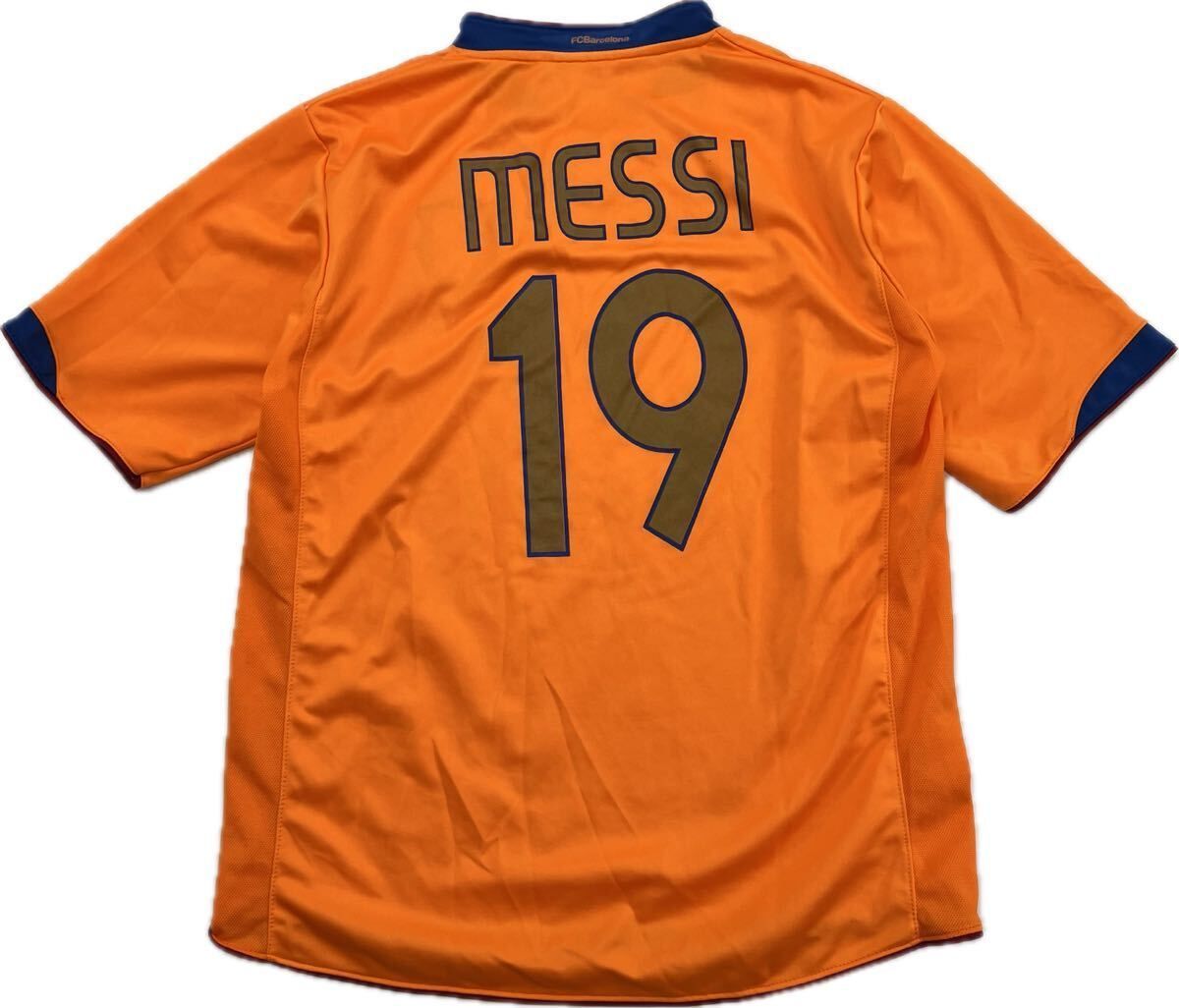 FCバルセロナ ☆ メッシ ＃19 ユニフォーム オレンジ ゲームシャツ T