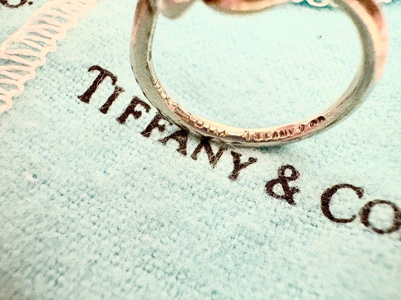 ティファニー ラブノット コンビ リング 11号】ティファニー フック