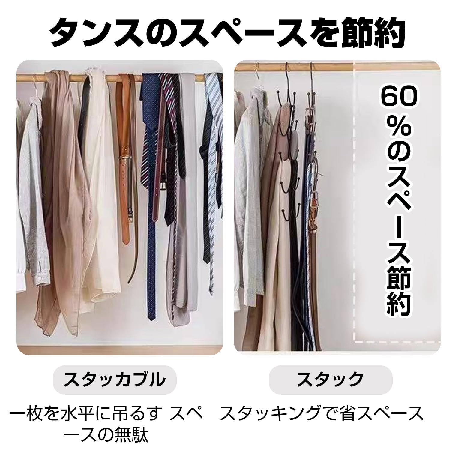 100品質保証！ 売切注意 PAVIKEネクタイハンガー スカーフハンガー ネクタイ掛け ベルト収納ハンガー 多機能ハンガー きちんと整然と スペースを節約し ベルト スカーフ ネクタイ ベルトを掛けて保管