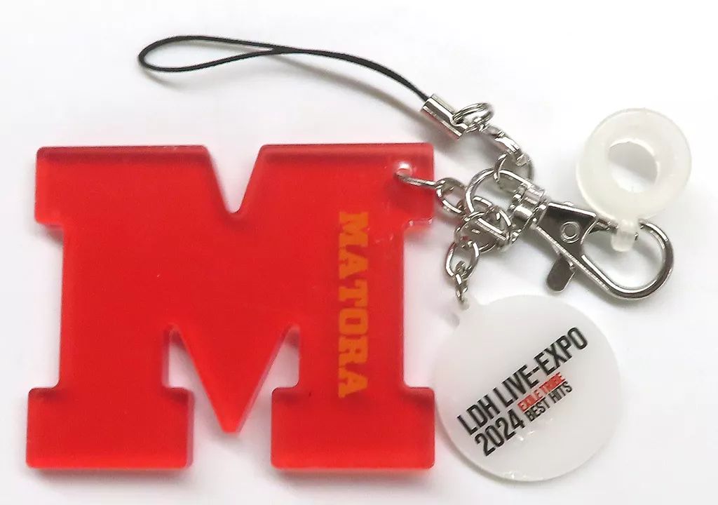 新品未使用　匿名配送　LDH LIVE-EXPO イニシャルチャーム　小波津志 中古】キーホルダー 岡尾真虎(LIL LEAGUE) イニシャルチャーム 「LDH